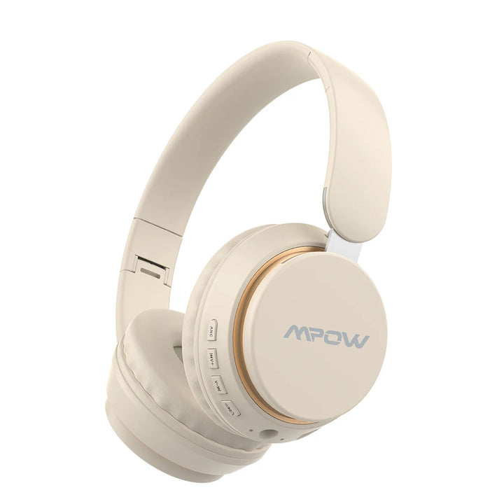 Mpow J2 ANC Wireless Bluetooth Headphones Upgraded Active Noise Reduction Over-Ear Headphones Long-lasting 24 Hours Playtime