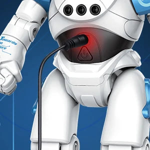 VATOS RC Robot Toy for Kids Smart Talking Voice Remote Control Robot Gesture Sensing Emo Robot Toy for Boys Girls Birthday Gift
