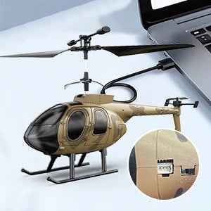 Vatos remote controlled helicopter camouflage 2.4GHz radio indoor RC helicopter toy one click takeoff for kids