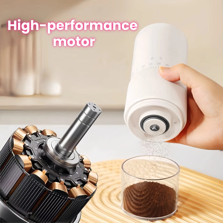 New Portable Electric Coffee Bean Grinder Household 1000mAh