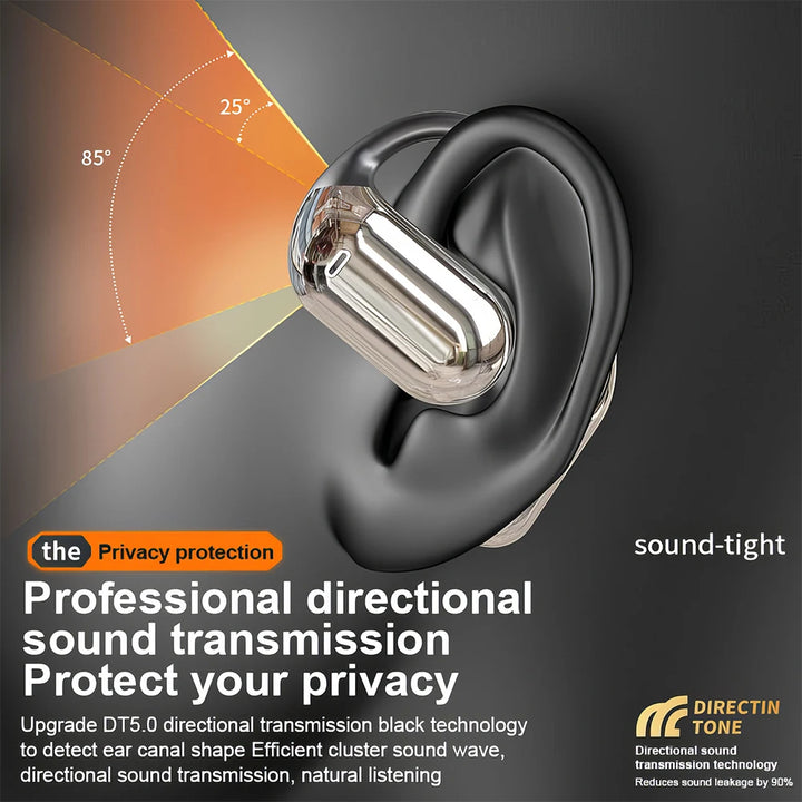 Mpow Q16 Bluetooth 5.3 OWS Earphones In-Ear Wireless Touch Control Headphones with Ear Hook 80H Standby Time  for Running Sport