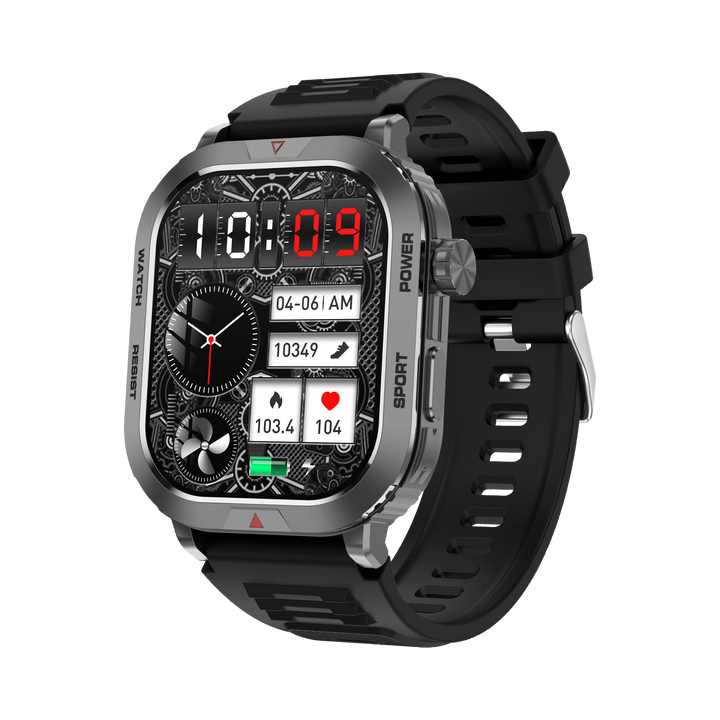 2.01 inch Smartwatch Bluetooth Call Heart Rate  Exercise Tracker Men Women Outdoor Exercise Smartwatch For IOS Android