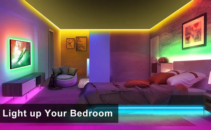 LED Neon Light Strip With Tuya Intelligent Control RGB Waterproof Neon Rope Light Suitable For Outdoor Decoration Of Houses
