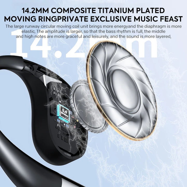 Mpow YYK-Q39 Wireless Earphones Bluetooth 5.4 Headphone OWS Open Ear Earbuds HIFI Heavy Bass Ultra-long-time Sports Earbuds TWS
