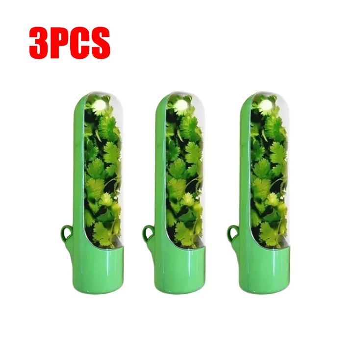 FreshKeep Refrigerator Herb & Vegetable Storage Container