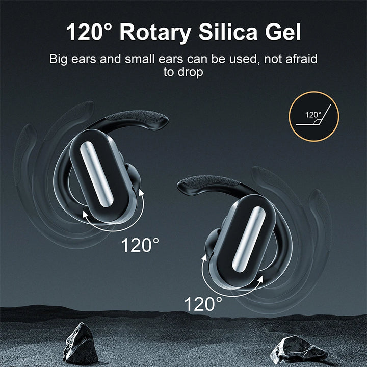 Mpow SP36 In-ear Bluetooth 5.4 Headphones Touch Control TWS Earphones with Earhook Wireless Sports Earphones 40 Hours Playtime