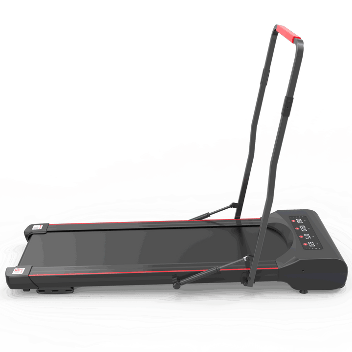 Under Desk Walking Pad Mini Treadmill with Handlebar Foldable