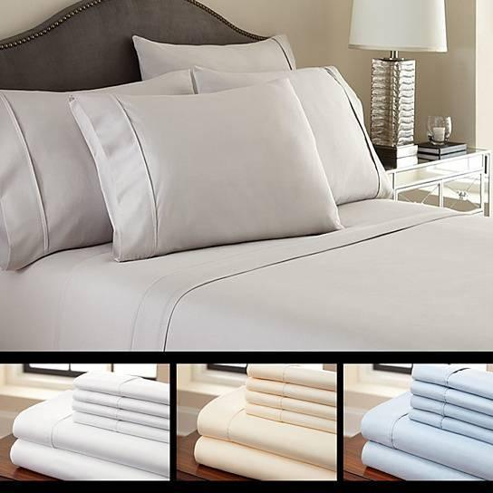 6-Piece Luxury Soft Bamboo Bed Sheet Set in 12 Colors