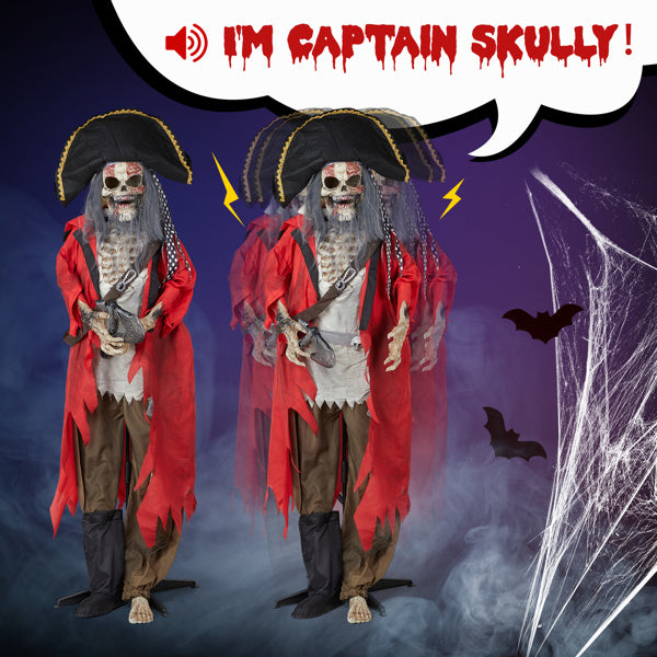 6.3ft Pirate Halloween Standing Decoration