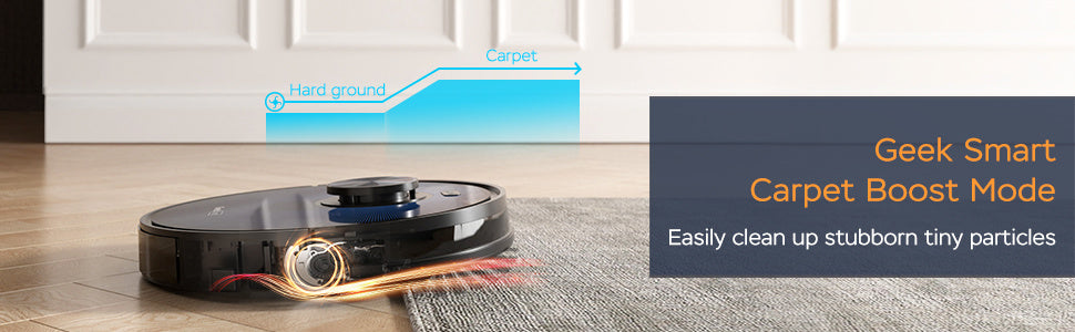 L7 Robot Vacuum Cleaner and Mop, LDS Navigation, Wi-Fi Connected APP, Selective Room Cleaning,MAX 2700 PA Suction