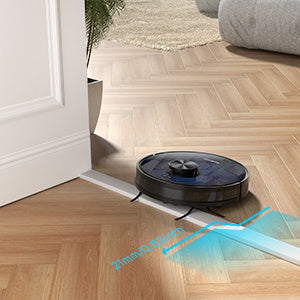 L7 Robot Vacuum Cleaner and Mop, LDS Navigation, Wi-Fi Connected APP, Selective Room Cleaning,MAX 2700 PA Suction