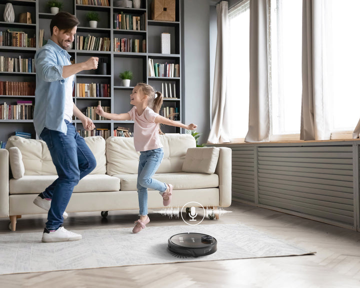 L8 Robot Vacuum Cleaner and Mop, LDS Navigation, Wi-Fi Connected APP, Selective Room Cleaning,MAX 2700 PA Suction, Ideal for Pets and Larger Home