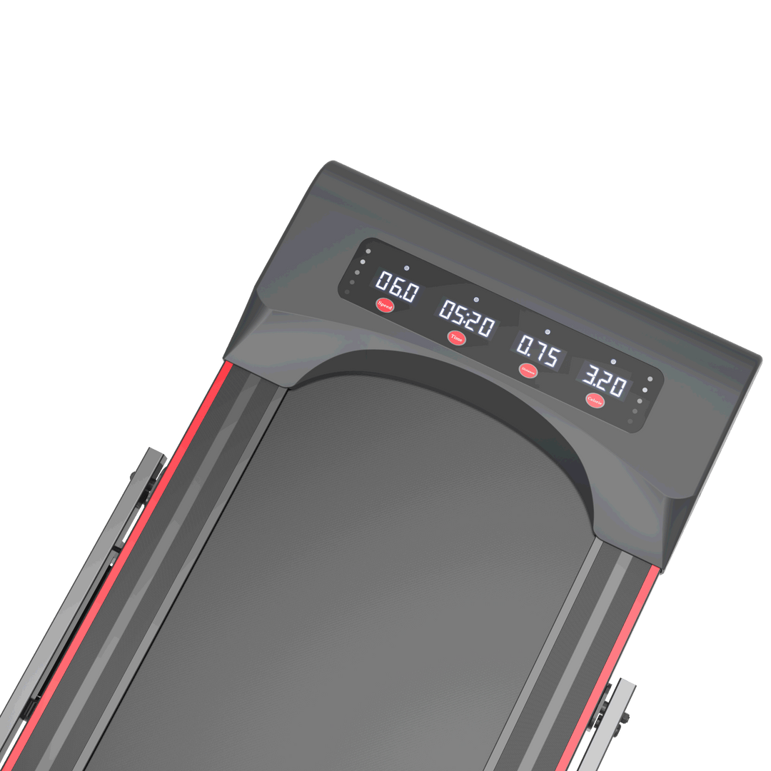 Under Desk Walking Pad Mini Treadmill with Handlebar Foldable