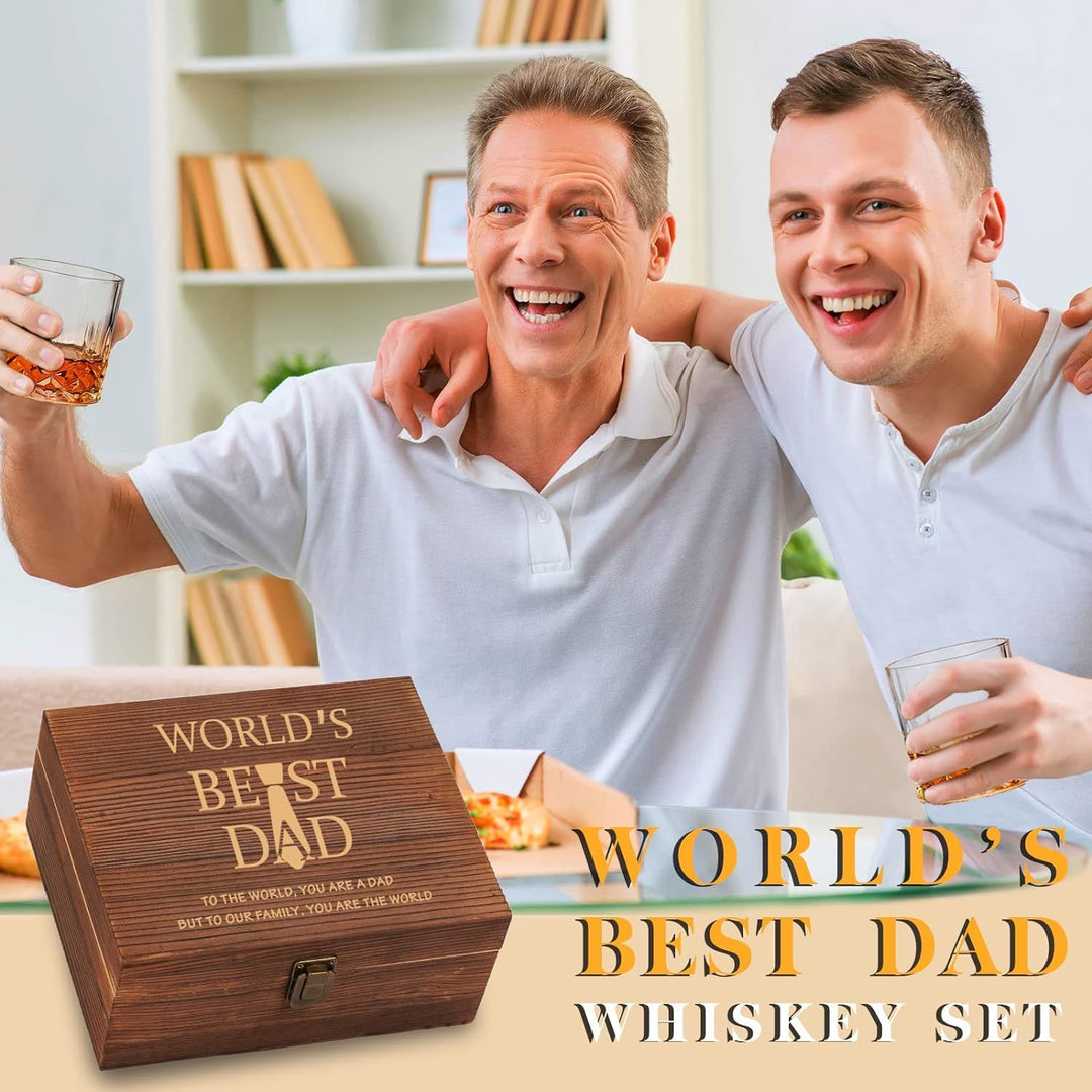 Stainless Steel Whiskey Glasses Stones Set