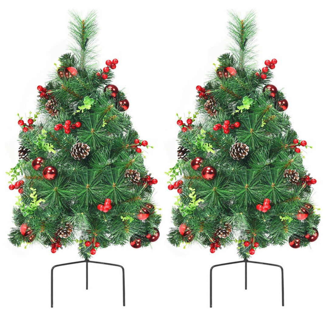 2 PCS 29 Inch Christmas Trees