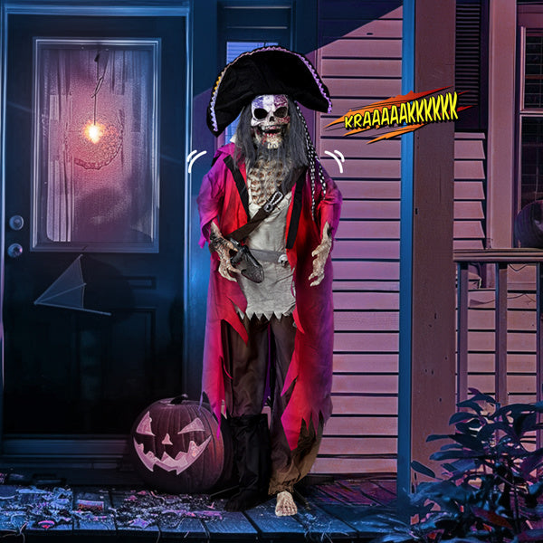 6.3ft Pirate Halloween Standing Decoration