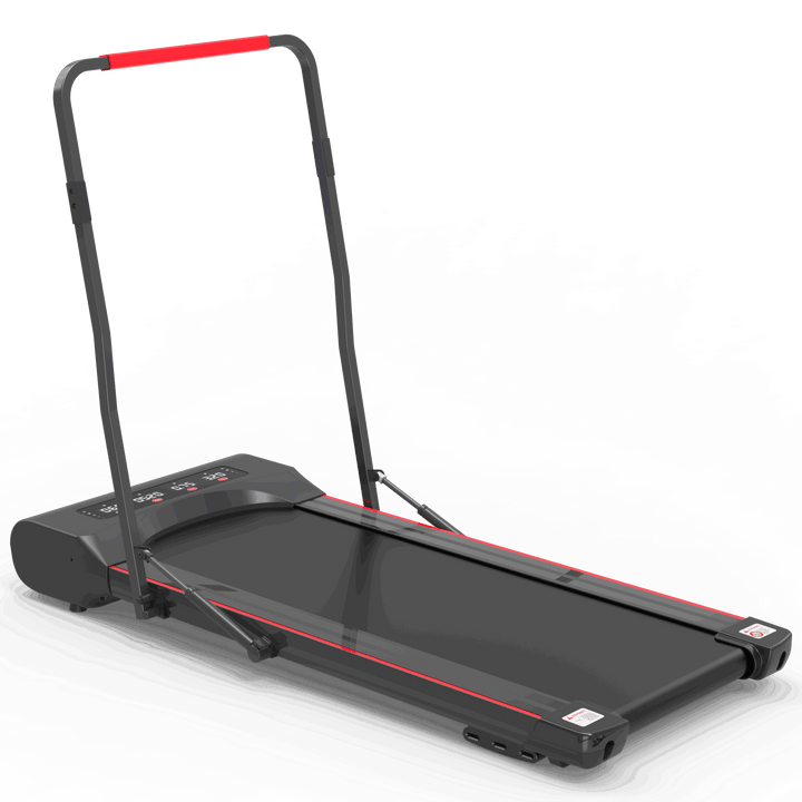 Under Desk Walking Pad Mini Treadmill with Handlebar Foldable