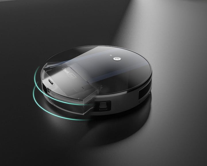 Robot Vacuum Cleaner G6, Ultra-Thin, 1800Pa Strong Suction, Automatic Self-Charging, Wi-Fi Connectivity, App Control, Custom Cleaning, 100mins Run Time