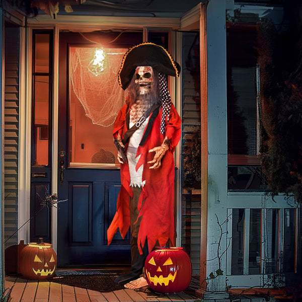 6.3ft Pirate Halloween Standing Decoration