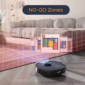 L7 Robot Vacuum Cleaner and Mop, LDS Navigation, Wi-Fi Connected APP, Selective Room Cleaning,MAX 2700 PA Suction