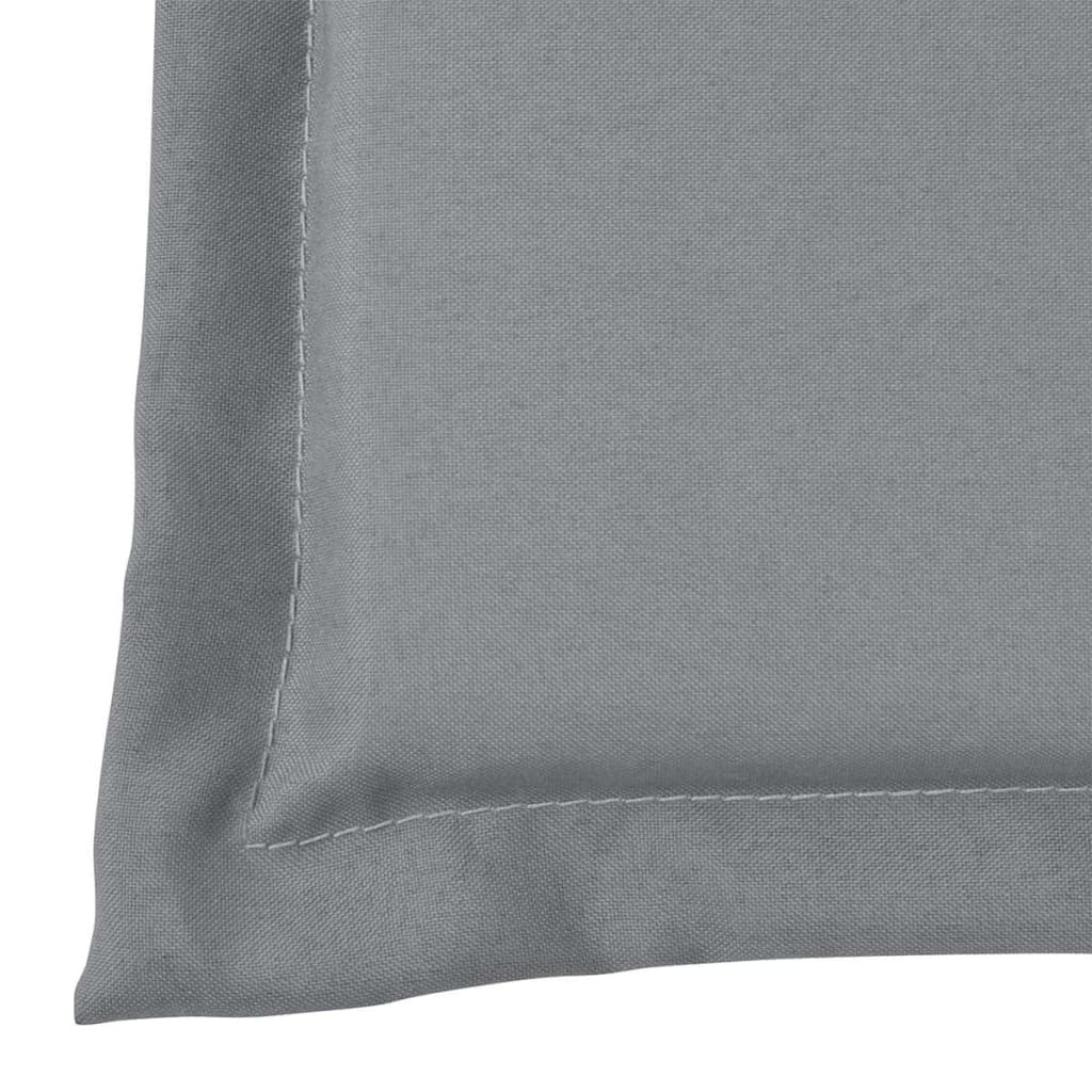 Garden Bench Cushion Gray 39.4"x19.7"x1.18"