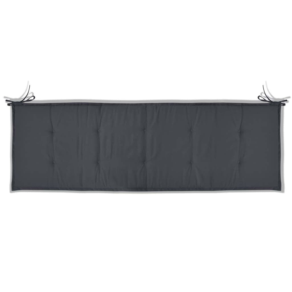 vidaXL Garden Bench Cushion Anthracite 59.1"x19.7"x1.2"