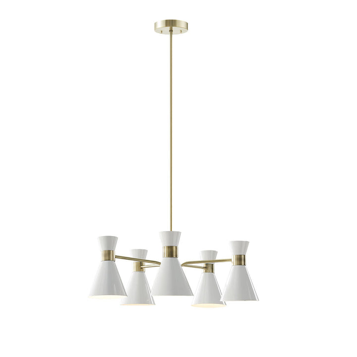 Ezra 5-Light Metal Chandelier