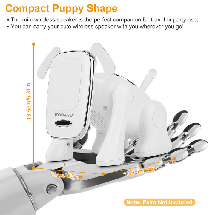 Puppy Dog Wireless Speaker Portable Mini Music Player Stereo Cute Animal Speaker