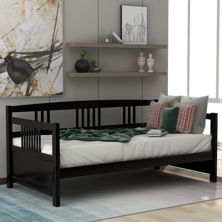 Modern Solid Wood Daybed  Multifunctional  Twin Size