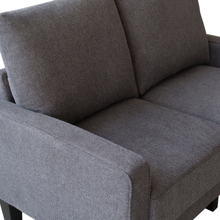 Modern Living Room Furniture Loveseat in Fabric