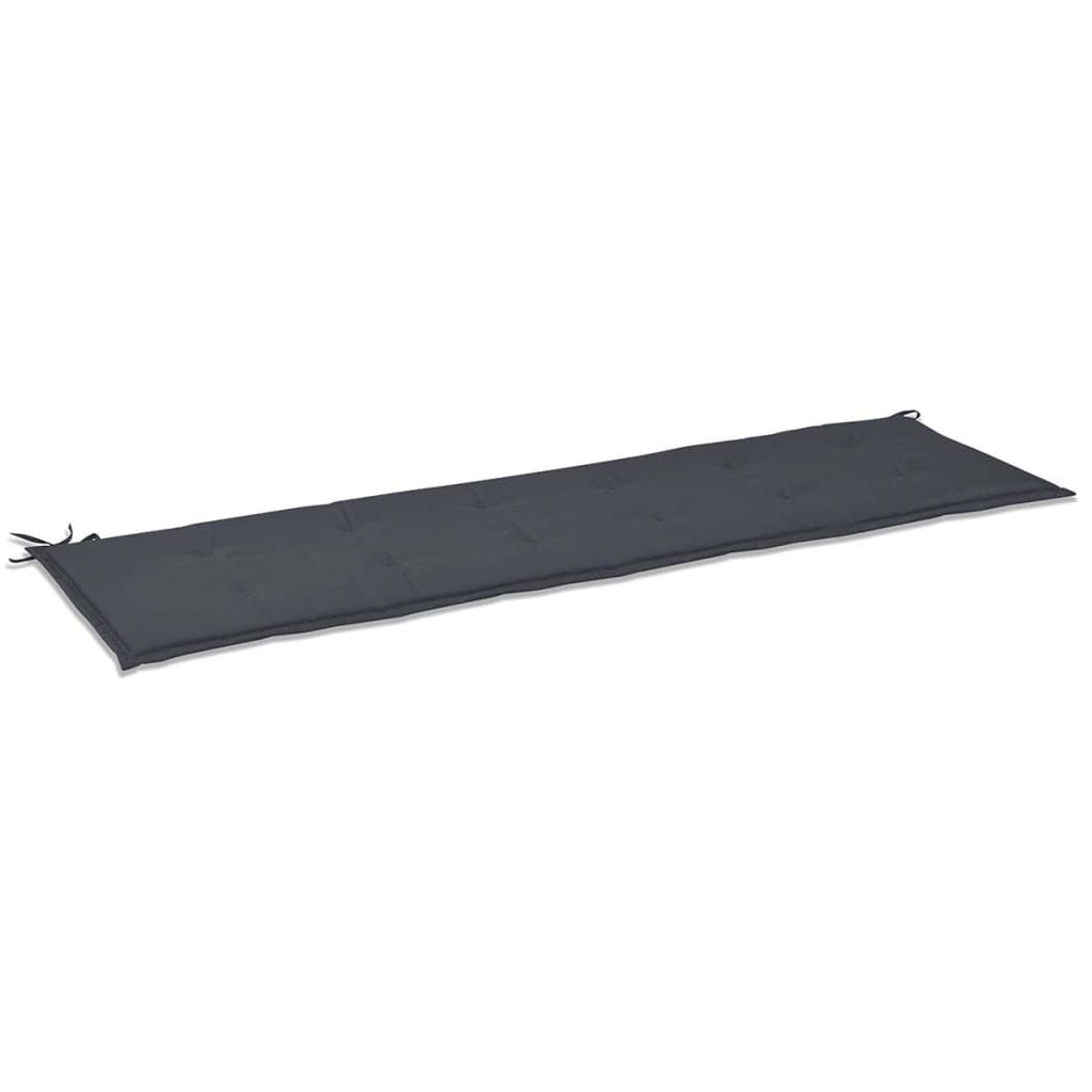 vidaXL Garden Bench Cushion Anthracite 70.9"x19.7"x1.2"