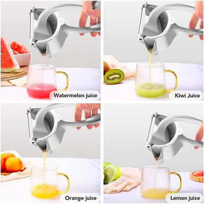 Manual Juice Squeezer Stainless Steel Hand Pressure Orange Juicer Pomegranate Lemon Squeezer Kitchen Accessories