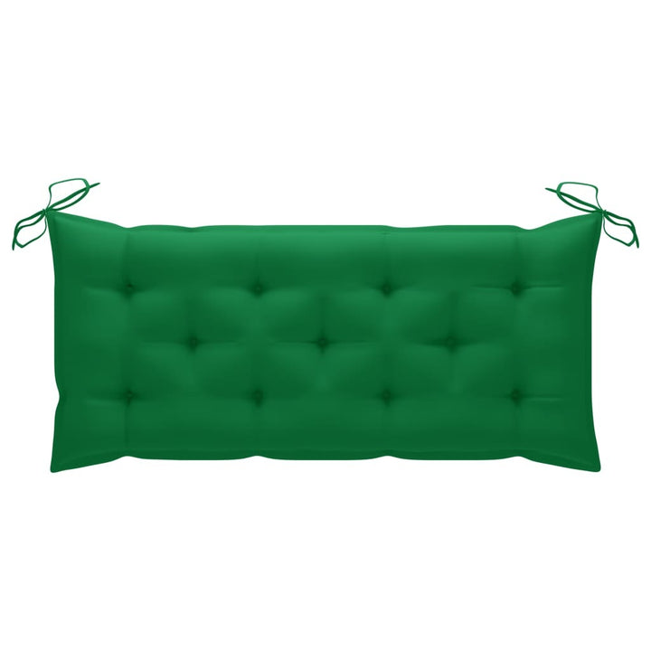 vidaXL Cushion for Swing Chair Green 47.2" Fabric