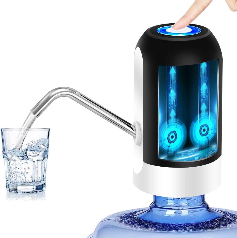 Water Bottle Pump 5 Gallon Water Bottle Dispenser USB Charging Automatic Drinking Water Pump Portable Electric Water Dispenser Water Bottle Switch