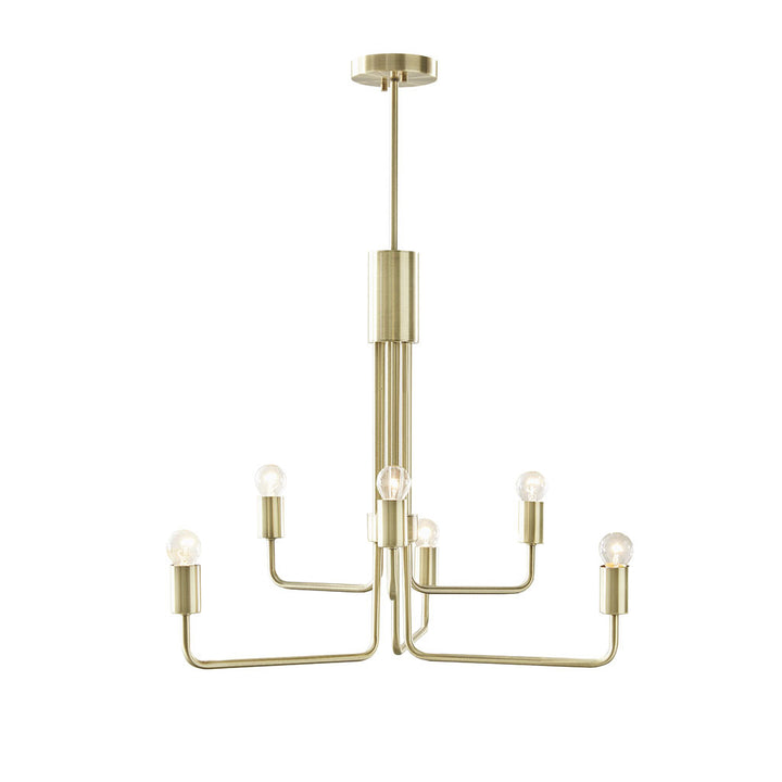 Milo 6-Light Metal Chandelier