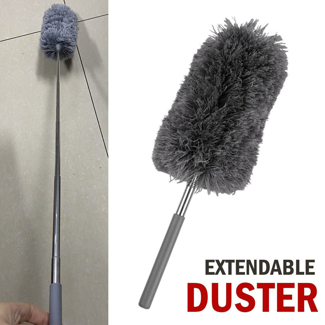 Microfiber Dusting Duster Feather Brush Household Extendable Cleaning Dust Tool