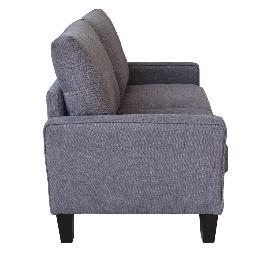 Modern Living Room Furniture Loveseat in Fabric