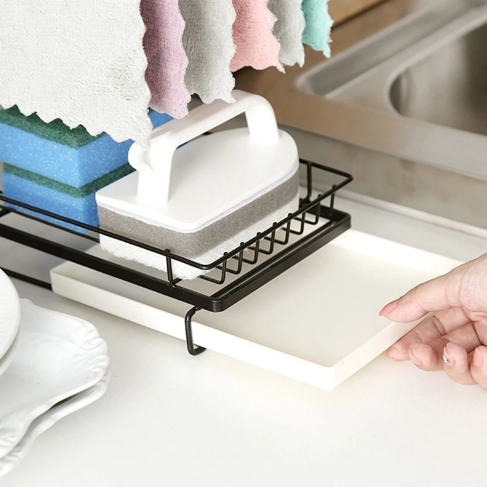 Disassembly And Assembly Of Cloth Rack, Countertop Sink, Drainage, Debris Sorting Rack, Kitchen Supplies, Small Item Storage Rack