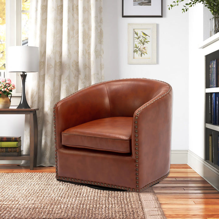 Trenton Swivel Arm Chair