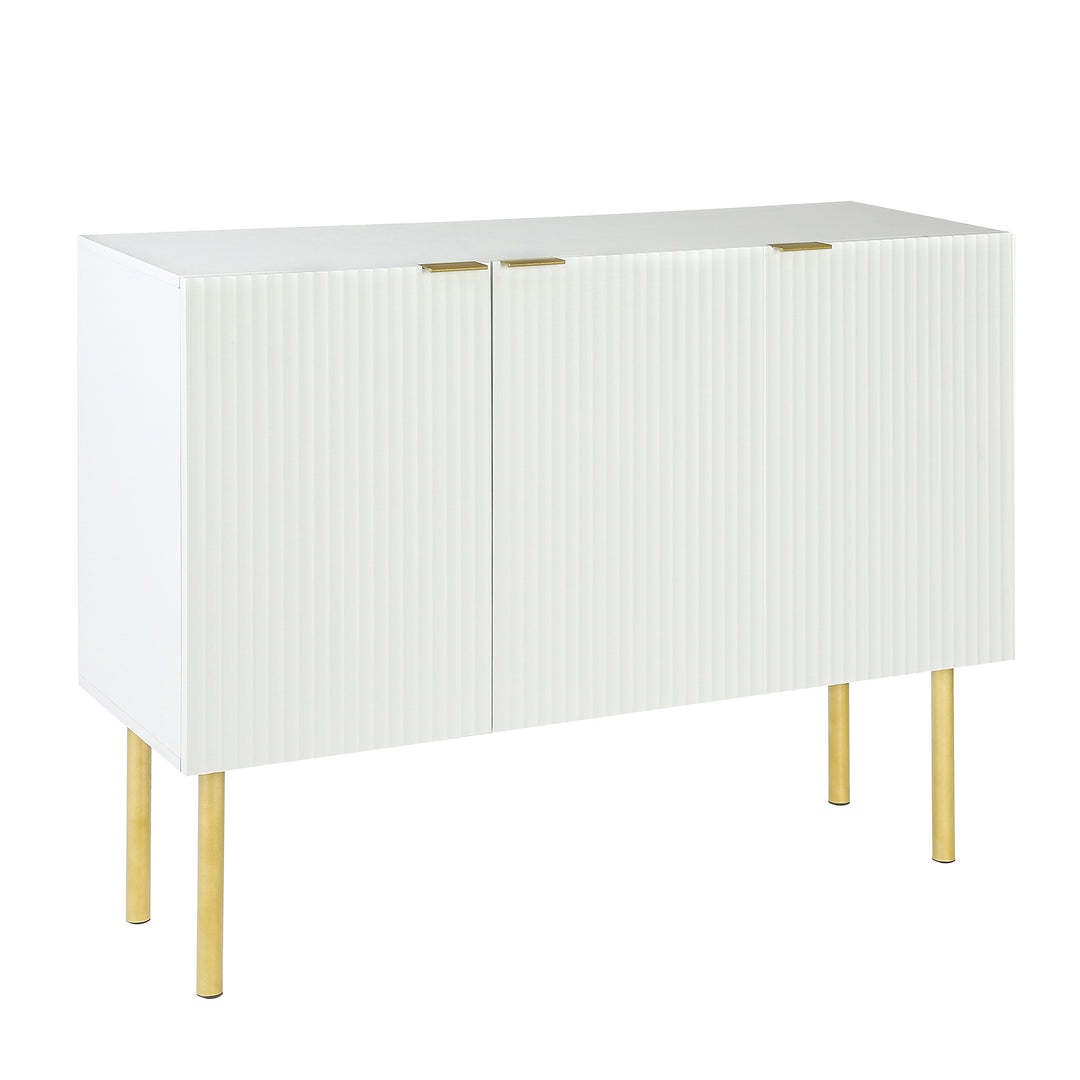 Modern Simple Sideboard with Particle Board and MDF Board  Adjustable Shelves