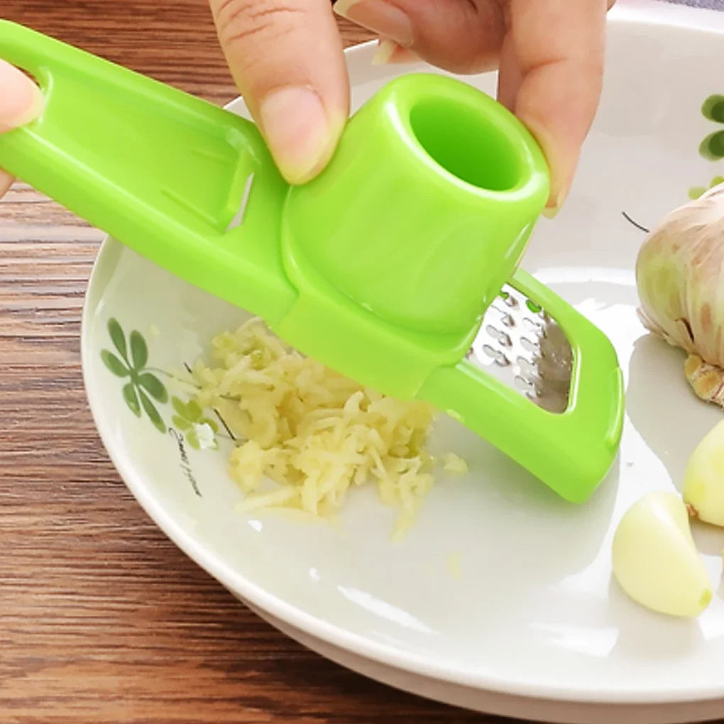 Multi-Functional Garlic Crusher Press Manual Garlic Peeler Ginger Garlic Grater Cutter Kitchen Accessories Home Gadgets