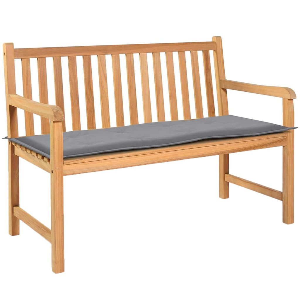 vidaXL Garden Bench Cushion Gray 47.2"x19.7"x1.2"