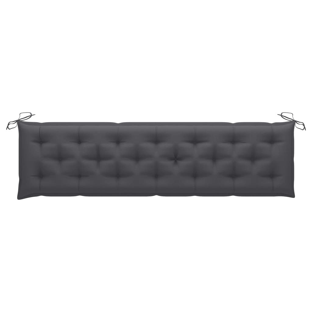 vidaXL Cushion for Swing Chair Anthracite 78.7" Fabric