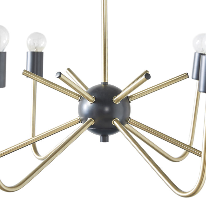 Alexis 6-Light Metal Chandelier