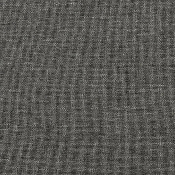 Box Spring Bed Frame Dark Gray 72"x83.9" California King Fabric