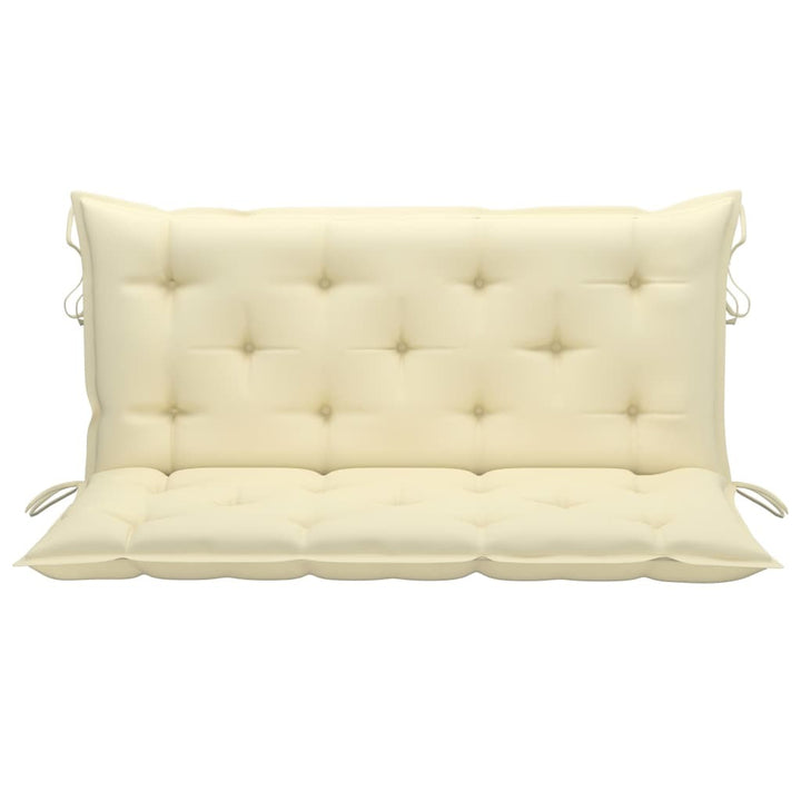 vidaXL Cushion for Swing Chair Cream White 47.2" Fabric