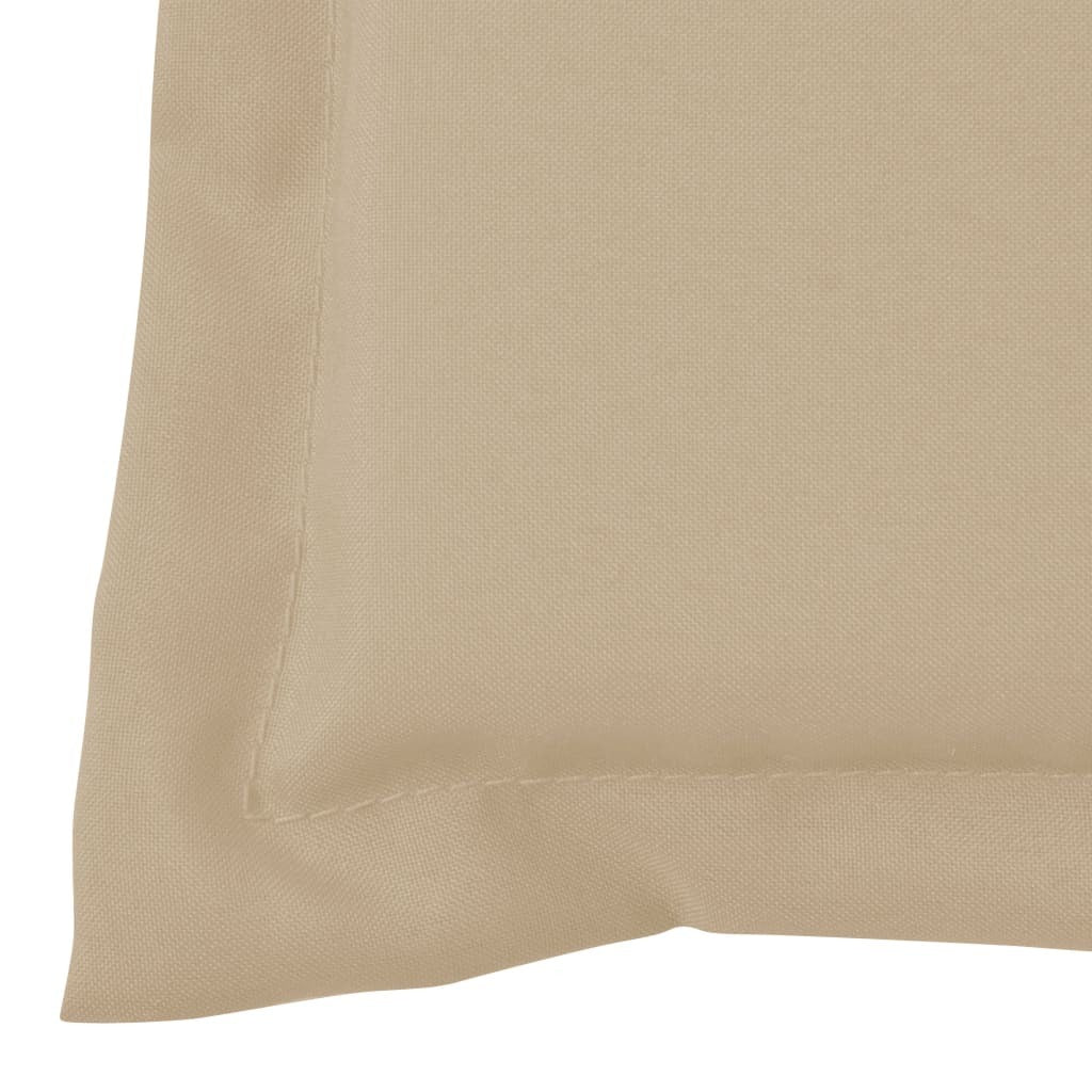 vidaXL Garden Bench Cushion Beige 59.1"x19.7"x1.2"