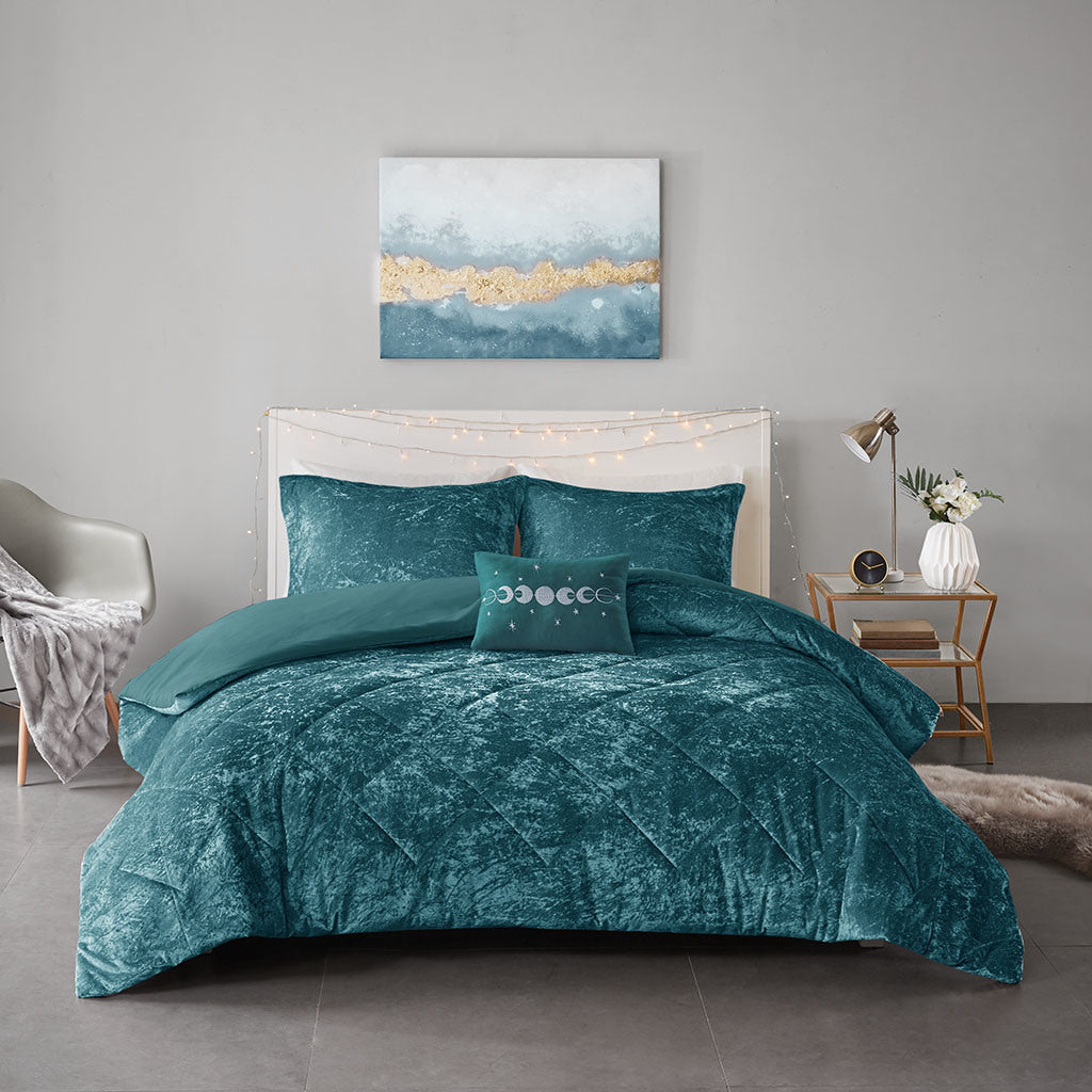 Felicia Velvet Duvet Cover Set