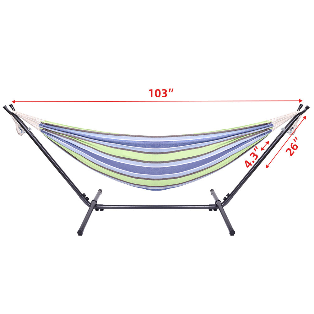 Hammock and Steel Frame Stand