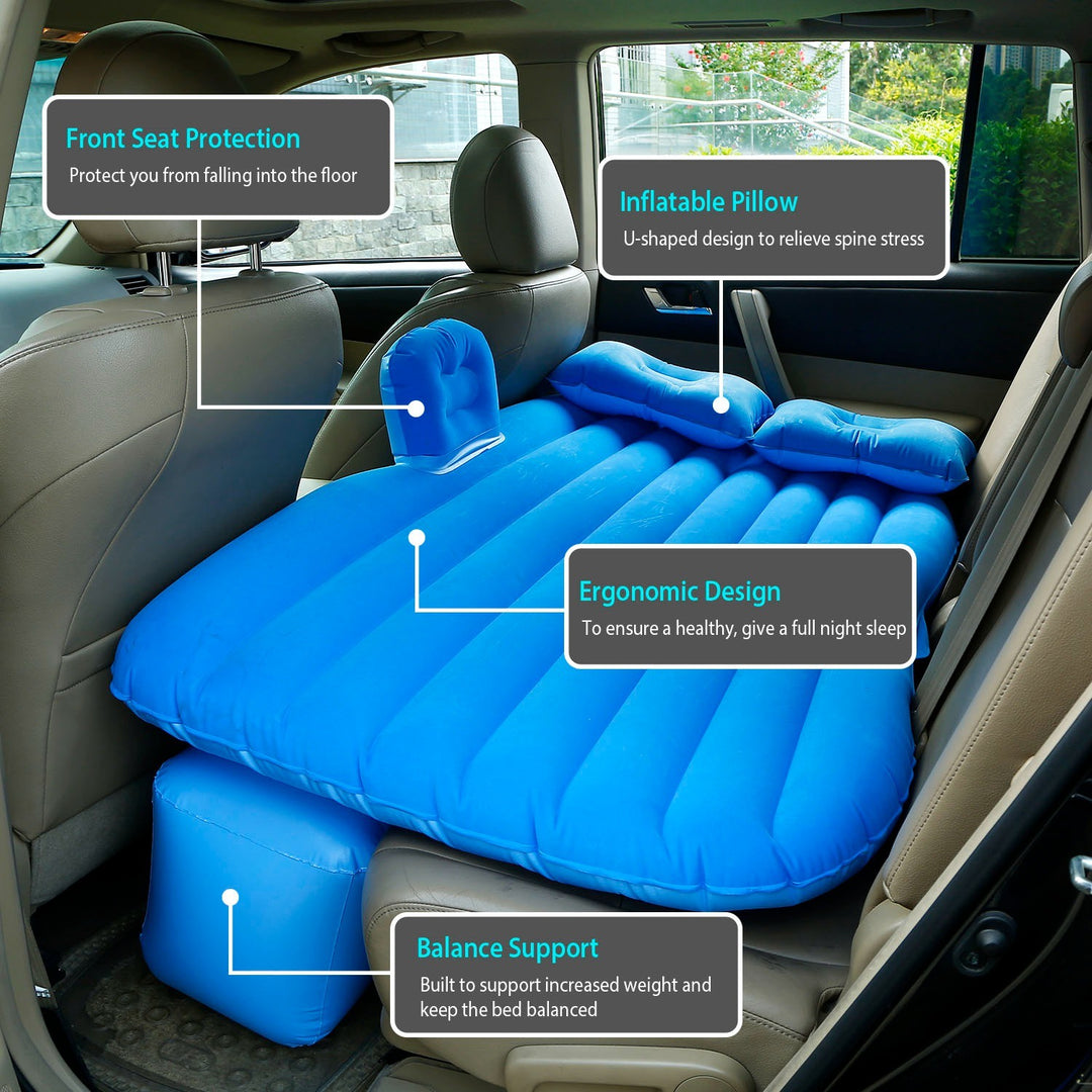 Car Air Mattress Bed Inflation Car Mattress Bed Portable Travel Camping Sleep Mat Car Inflation Bed For Trip